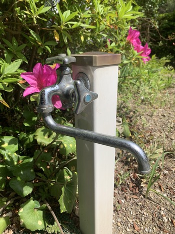 つつじの花飾り
